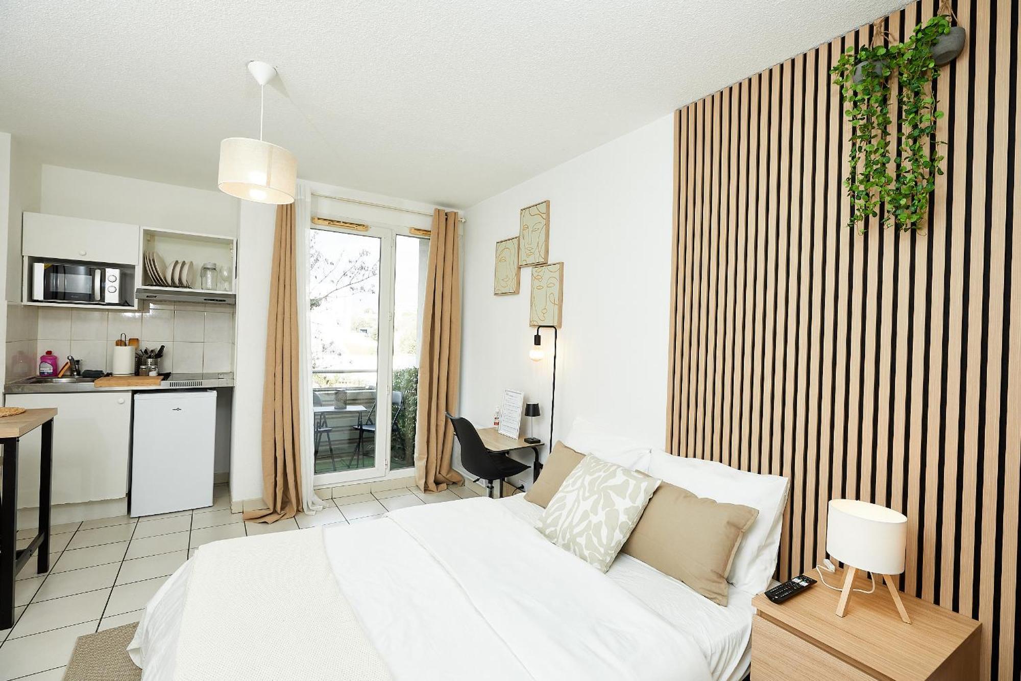 Appartement Le Chic Urbain - Hopitaux Facultes - Chateau D'o - Free Parking *